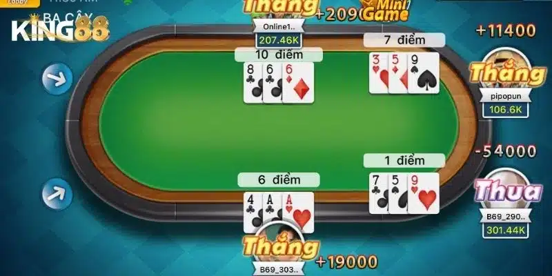 Quy tắc chơi bài 3 cây chi tiết 