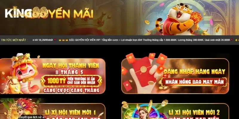 Cách tận dụng tối đa khuyến mãi King88